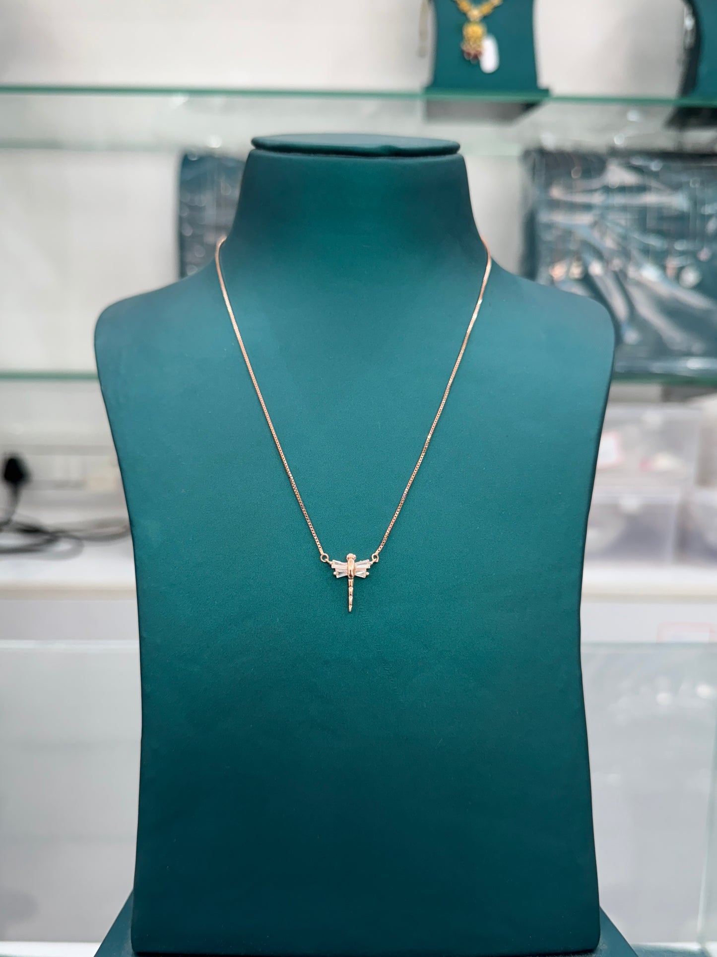 Dragonfly Pendant Necklace