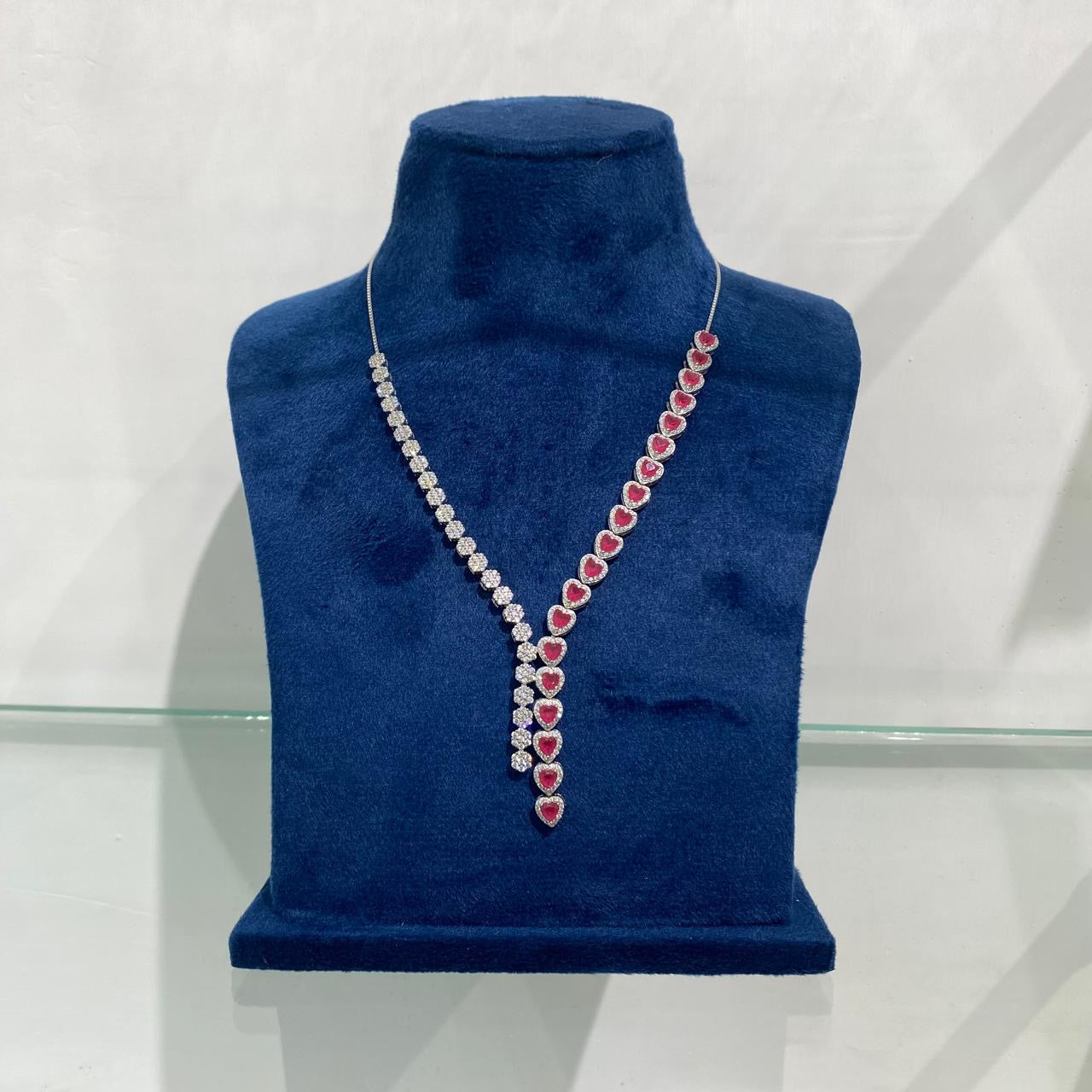 Heart double close Necklace