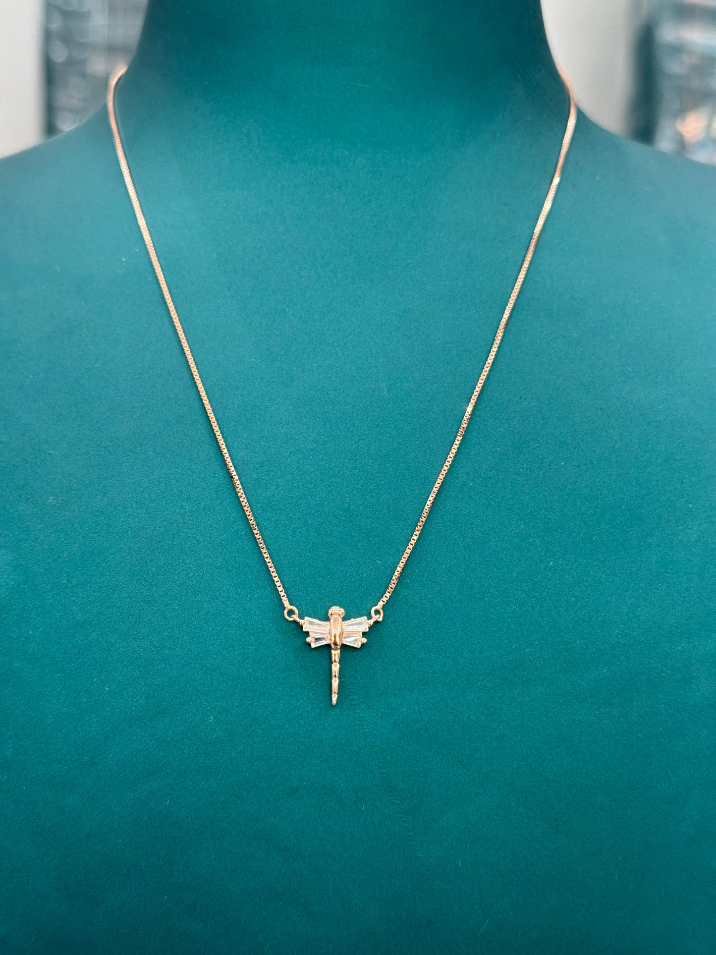 Dragonfly Pendant Necklace