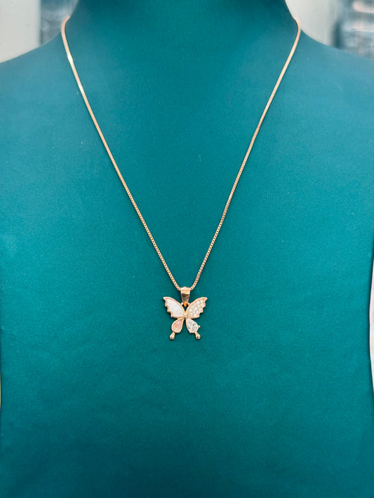 Elegant Butterfly Necklace