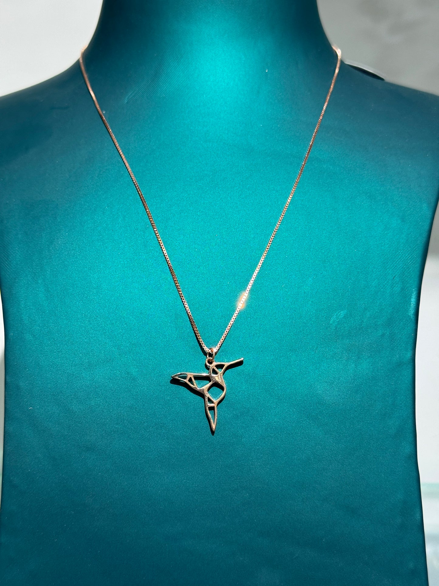 Hummingbird Pendant Chain -925 Sterling Silver