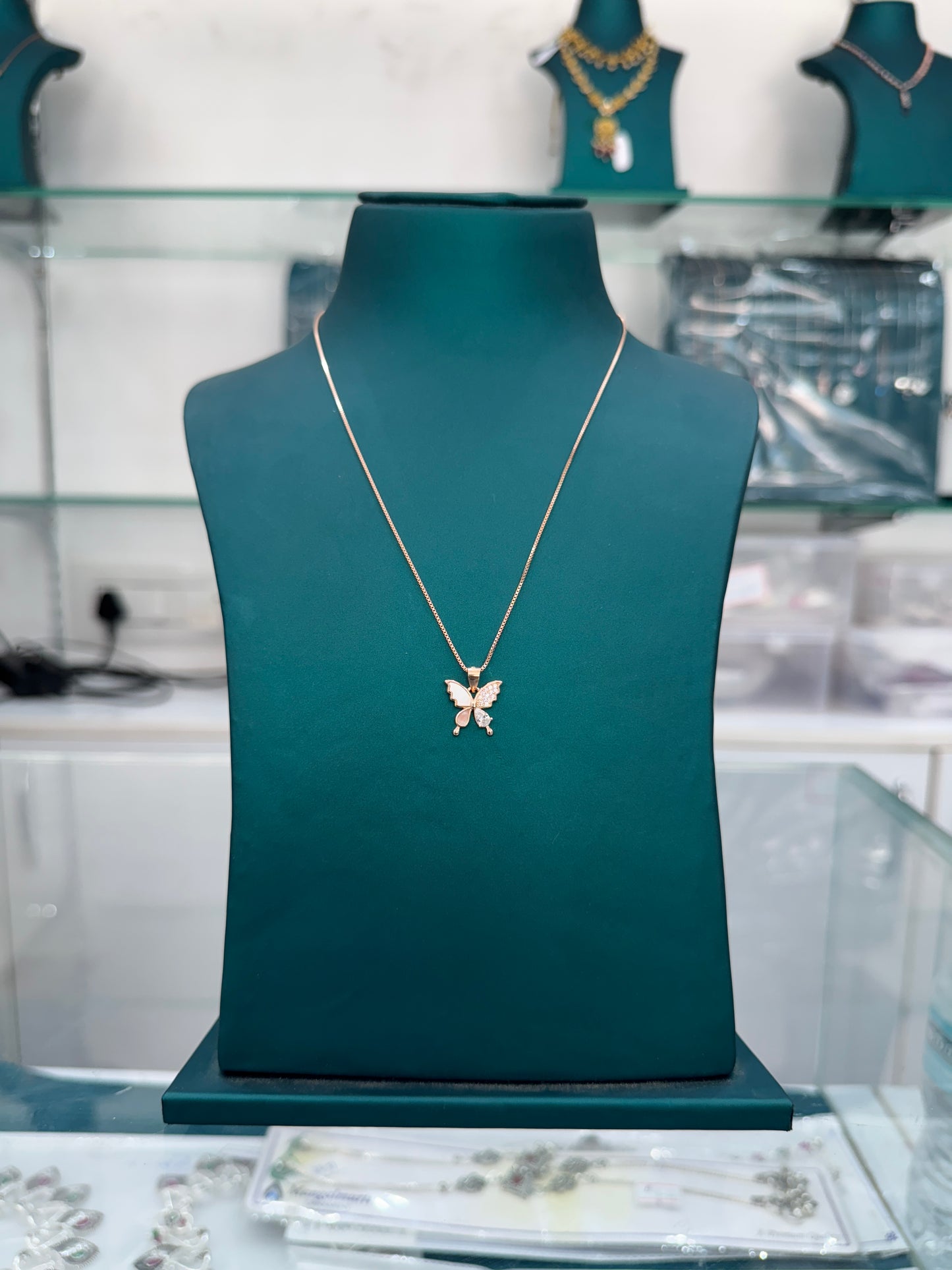Elegant Butterfly Necklace