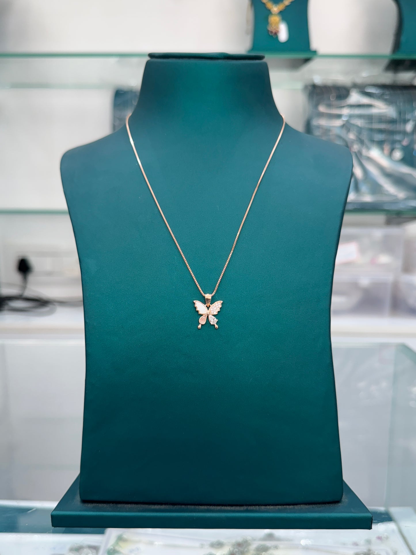 Elegant Butterfly Necklace